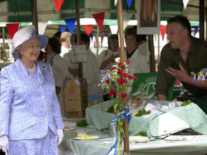 Supporting image for story: 'Great oaks from little acorns grow': One man recalls Queen's visit to Ludlow Market 