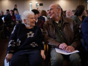 Supporting image for story: Holocaust survivor says state of the world ‘terrifying’ after memorial service