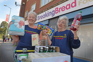 Lin Walford (left) said she and her staff were finding it more difficult to work as demand increased
