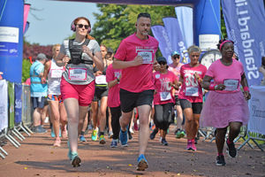 The Cancer Research UK Race for Life (5k) in West Park, Wolverhampton.