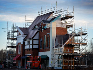 Supporting image for story: Latest images showcase work on Cannock designer outlet village