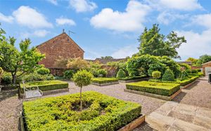 Stunning gardens at the Grade II listed Georgian and Jacobean manor house near Market Drayton that was built in 1594. Picture: Rightmove/Savills