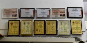 The awards have begun to stack up for the beers