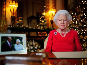 Supporting image for story: Queen’s poignant mementoes of Philip kept close for Christmas message