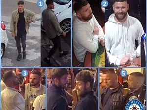 Supporting image for story: CCTV images released after man suffers deep wound in Sandwell disorder 