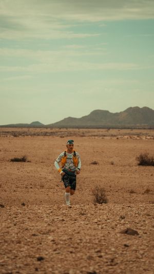 Jon Shield, running.