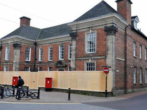 Supporting image for story: Work starts on Stafford's old post office