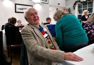 The Ironbridge & Coalbrookdale Civic Society Christmas dinner at the White Hart in Ironbridge. Picture by Dave Bagnall