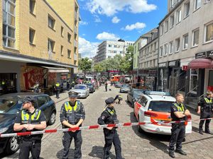 Supporting image for story: German police shoot man with axe in city hosting Euro 2024 match