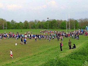 Telford & Wrekin SSP said close to 1,200 runners had taken part in eight races during the evening