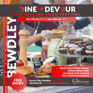 The event takes place on Severn Side North & Riverside Meadows in Bewdley