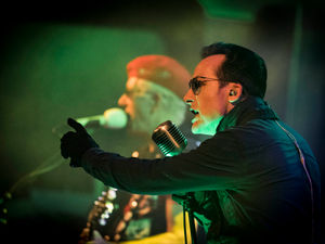 Supporting image for story: The Damned wow crowds in Birmingham - in photos