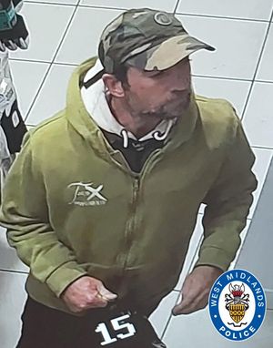 West Midlands Police is asking for help identifying this man. Photo: West Midlands Police