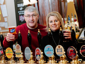 Supporting image for story: Reopened Shropshire pub thanks regulars for raising £2,500 for charity in one year
