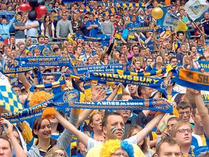 Supporting image for story: It’s Wembley here we come for Shrewsbury Town fans