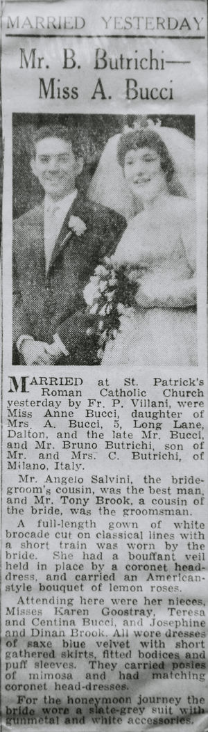 An article about their marriage