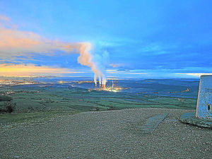 Supporting image for story: Stunning view of iconic Ironbridge towers