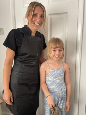 Eight year old Laila Janke loves her new short style