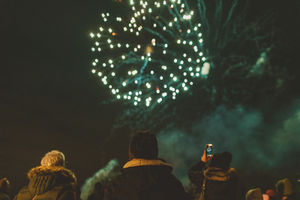 Fireworks at The Fleur.