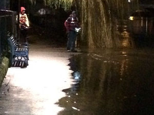 Supporting image for story: Shropshire weather: Rain and snowmelt cause flooding