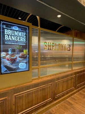 The Peaky Blinders themed restaurant at Birmingham Airport