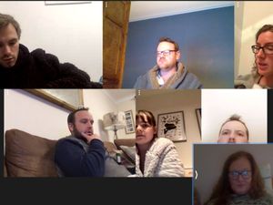 Supporting image for story: Shrewsbury musical theatre group rehearsing for next show online