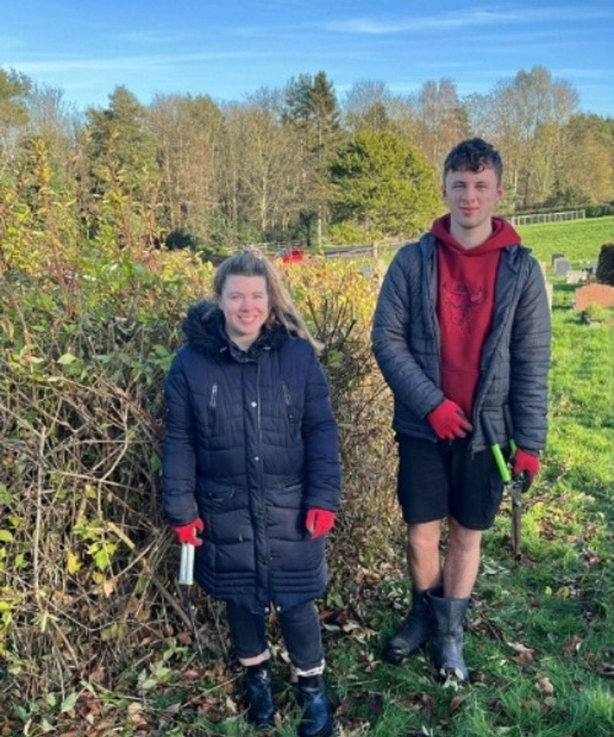 Derwen College students thrive on work experience with Ludlow Town Council