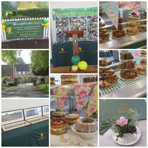 Memorabilia, Cakes and flowers