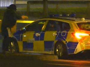 Supporting image for story: 'I might not be going home tonight': Police share footage after officers threatened with 'firearm' in Telford