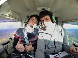 Supporting image for story: Out of this world! Young adventurers snap Wolverhampton from the skies