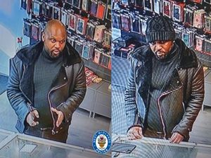 Supporting image for story: CCTV images released after baseball bat rampage causes £1,400 damage to Willenhall shop