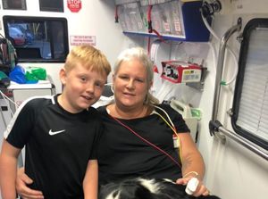 Supporting image for story: Bravery award for eight-year-old boy who saved his mother's life