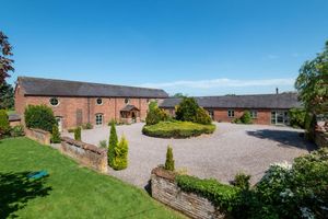 The Courtyard boasts beautiful countryside views and features formal gardens. Picture: Rightmove/Knight Frank. 
