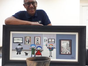 Supporting image for story: Art pottery collection and paintings could fetch £4000 at Lichfield auction