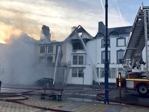 Supporting image for story: Aberystwyth fire: Family of missing man traced two weeks after blaze