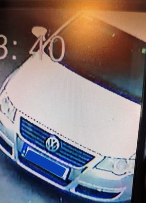 The suspect's vehicle