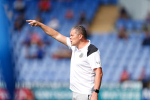 Steve Cotterill the head coach / manager of Shrewsbury Town.