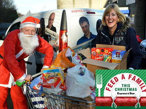 Supporting image for story: Feed a Family This Christmas: Santa makes final delivery as 9,000 items donated to Express & Star appeal