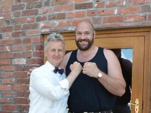 Supporting image for story: Boxing star Tyson Fury visits Oswestry attraction