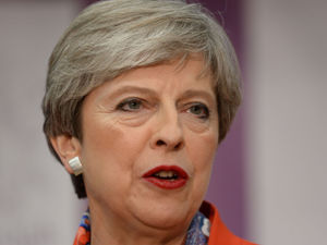 Supporting image for story: Knives out for Mrs May