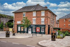 Over the summer, the promotional group Visit Shifnal requested permission from the local authority to install an electronic advertising board on the side of a three-storey Georgian building in the town centre.  Photo: Visit Shifnal/Shropshire Council