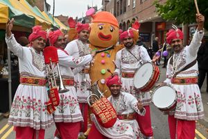 The Rajhastan Heritage Brass Band