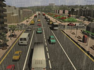 Supporting image for story: AI traffic light system could make traffic jams a distant memory