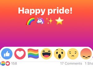 Supporting image for story: Here's how to get the rainbow reaction emoji on Facebook 