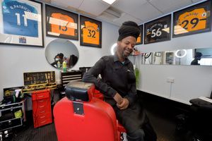 Mark Williams said he hoped the changes would improve the area around his barber shop