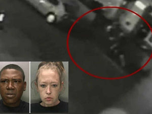 Supporting image for story: Caught on video: Killer drags dismembered body in suitcase through Smethwick streets