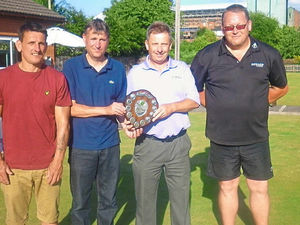 Supporting image for story: Doug Edwards and Paul Williams win the Wem League Doubles