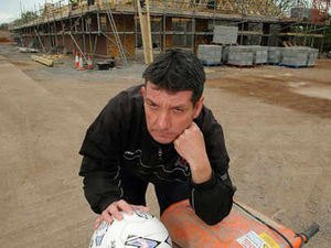 Supporting image for story: Yobs attack at football club