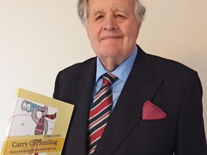 Supporting image for story: Blind veteran from Market Drayton publishes a year's worth of funny anecdotes 'to brighten each day'