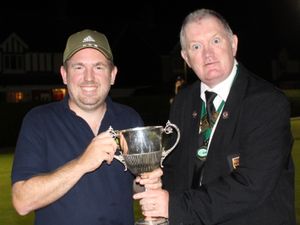 Supporting image for story: Hadnall lift the Harris cup